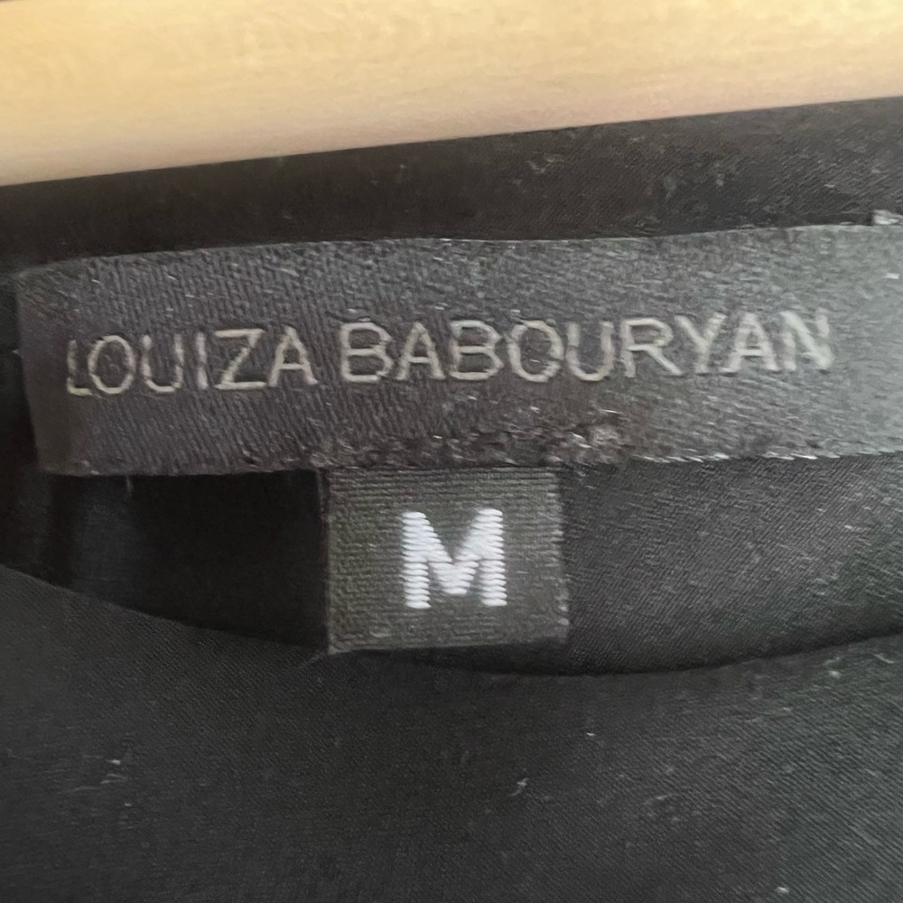 Louiza Babouryan Silk Dress With Pockets - Picture 4 of 6